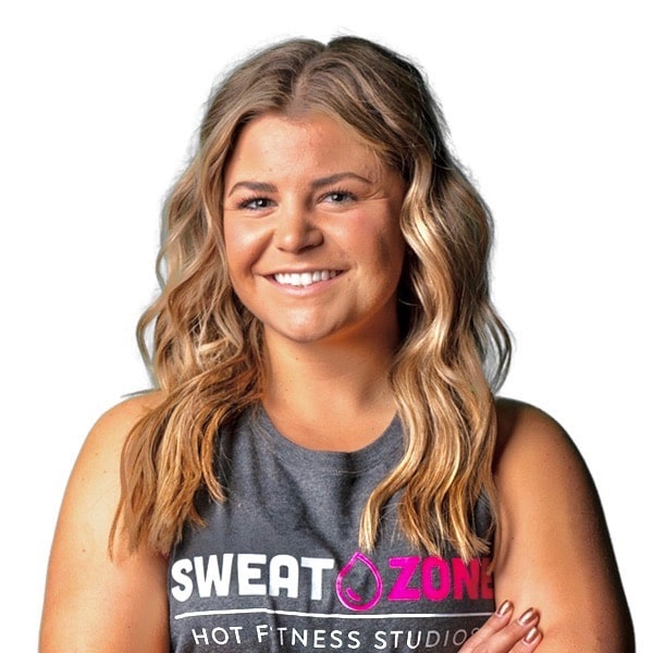 sweat zone instructor Julia Schriver