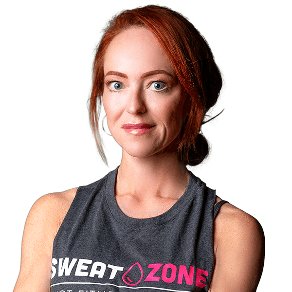 sweat zone instructor Meagan Williams